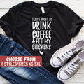Funny Chicken Shirt Chicken Farmer Gifts Farm Shirt Chicken Lover TShirt I Just Want To Drink Coffee And Pet My Chickens TShirt Graphic Tee – Aesthetic Look · Top Pick For Any Outfit