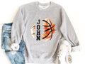 Custom Basketball Sweatshirt Basketball Personalized Sweater Basketball Crewneck Sweatshirt Basketball Player Gift Basketball Team Gifts Sweatshirt – Everyday Comfort · Perfect For Daily Wear