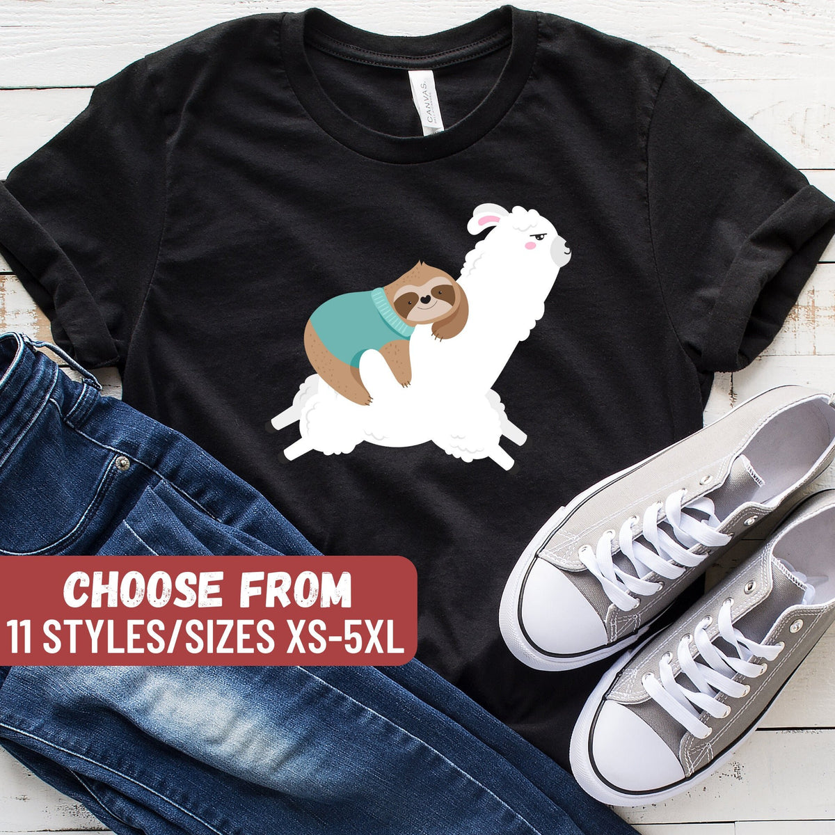 Llama Shirt Llama Gift Llama Shirt Alpaca Shirt Llama Lover Alpaca Gift Funny Llama Shirt Sloth Riding Llama TShirt Graphic Tee – Bold Style · Must-Have Style
