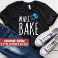 Funny Baker Shirt Gift For Baker Baking Tee Baking Lover Baker Gifts Cute Baking TShirt Baking Lover Shirt Wake And Bake TShirt Graphic Tee – Easygoing Wear · Great Gift For Fans
