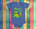 Nene39s Boy Cute Grandma Name Dinosaur Baby Bodysuit Tshirt or Toddler Shirt for a Special Grandmother Gift or Pregnancy Reveal Announcement Graphic Tee – Bold Style · Perfect For Daily Wear