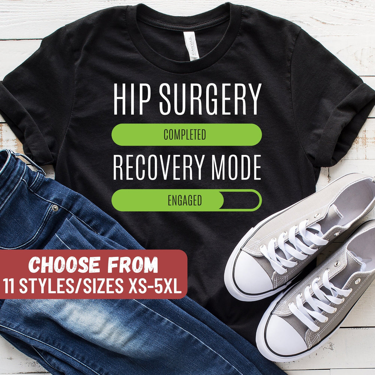 Hip Surgery Shirt Hip Surgery Gift Hip Replacement Shirt Hip Replacement Gift Hip Surgery Completed Recovery Mode Engaged TShirt Graphic Tee – Bold Style · Must-Have Style