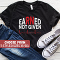 Nurse Shirt Nursing Student Registered Nurse Nurse Appreciation Funny Nurse Shirt Nursing School Shirt Earned Not Given TShirt Graphic Tee – Cozy Vibes · Top Pick For Any Outfit