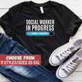 Funny Social Worker Shirt Social Worker Gift Social Work Shirt Social Worker Grad Social Worker In Progress Loading Please Wait TShirt Graphic Tee – Feel-Good Design · Must-Have Style