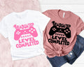 Graduated level completed ShirtGraduation 2023 ShirtSenior ShirtGraduation Gift ShirtGraduation video game ShirtGamer Graduate Shirrt Graphic Tee – Soft Feel · High-Quality Print