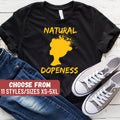 Natural Hair Shirt Afro Shirt Curly Hair Shirt Natural Hair Gift Natural Hair Lover Curly Hair Gift Afro Natural Dopeness TShirt Graphic Tee – Soft Feel · High-Quality Print