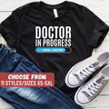 Funny Doctor Shirt Doctor Gift Gift For Doctor PHD Graduate PHD Graduation Med Student Doctor In Progress Loading Please Wait TShirt Graphic Tee – Cozy Vibes · Must-Have Style