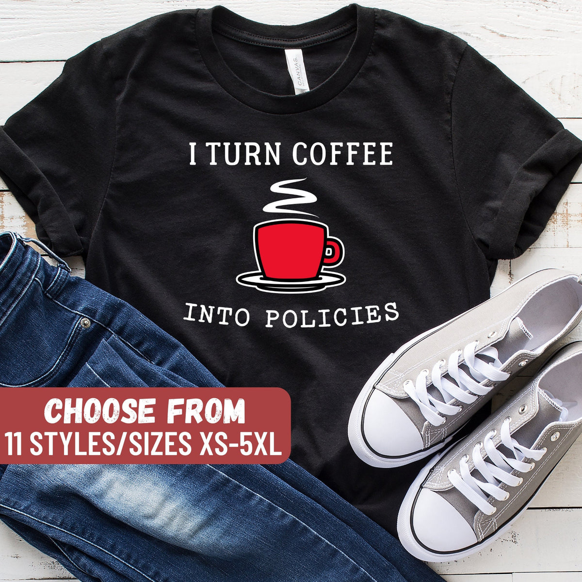 Insurance Agent Gift Funny Insurance Agent Shirt Insurance Broker Gift Insurance Agent Gift I Turn Coffee Into Policies TShirt Graphic Tee – Everyday Comfort · Must-Have Style