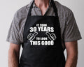 Baking Apron 30th Birthday Apron 30th Birthday Gifts It Took 30 Years Old To Look This Good Cooking Apron Bbq Summer Graphic Tee – Easygoing Wear · Trending Graphic Apparel
