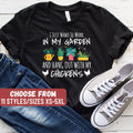 Funny Chicken Shirt Chicken Farmer Chicken Lover Chicken Owner I Just Want To Work In My Garden And Hang Out With My Chickens TShirt Graphic Tee – Cozy Vibes · Trending Graphic Apparel