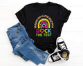 Rock The Test ShirtTesting ShirtTeacher ShirtsState Testing ShirtTeacher Team ShirtsTest Day ShirtTesting Coordinator Shirt Graphic Tee – Everyday Comfort · Trending Graphic Apparel