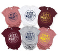 Test Day Crew ShirtTesting ShirtTeacher ShirtsTeacher Team ShirtsTest Day ShirtTesting Coordinator ShirtCute Teacher Gift Graphic Tee – Warm & Stylish · Perfect For Daily Wear