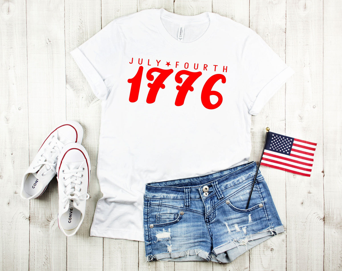 July Fourth 17764th of July 2022 ShirtFreedom ShirtFourth Of July ShirtPatriotic ShirtIndependence Day ShirtsPatriotic Family Shirts Graphic Tee – Warm & Stylish · High-Quality Print