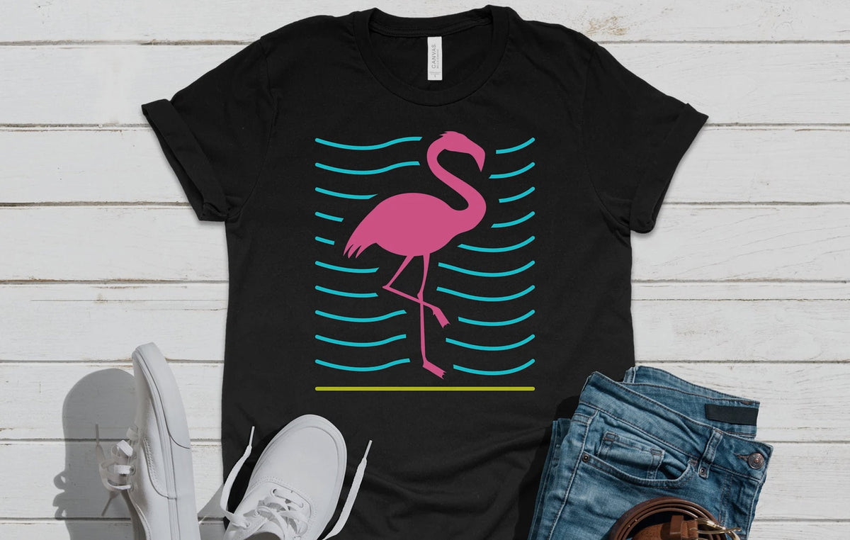 Retro Flamingo Pink Colorful TShirt Tank Top Hoodie Sweatshirt Long Sleeve Child Hoodie Apparel Gifttest Hoodie – Bold Style · Must-Have Style