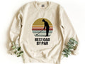 Best Dad By Par Sweatshirt Gift For Dad Vintage Golf Crewneck Sweatshirt Fathers Day Sweater Golfer Dad Pullover Fathers Day Gift Sweatshirt – Aesthetic Look · High-Quality Print