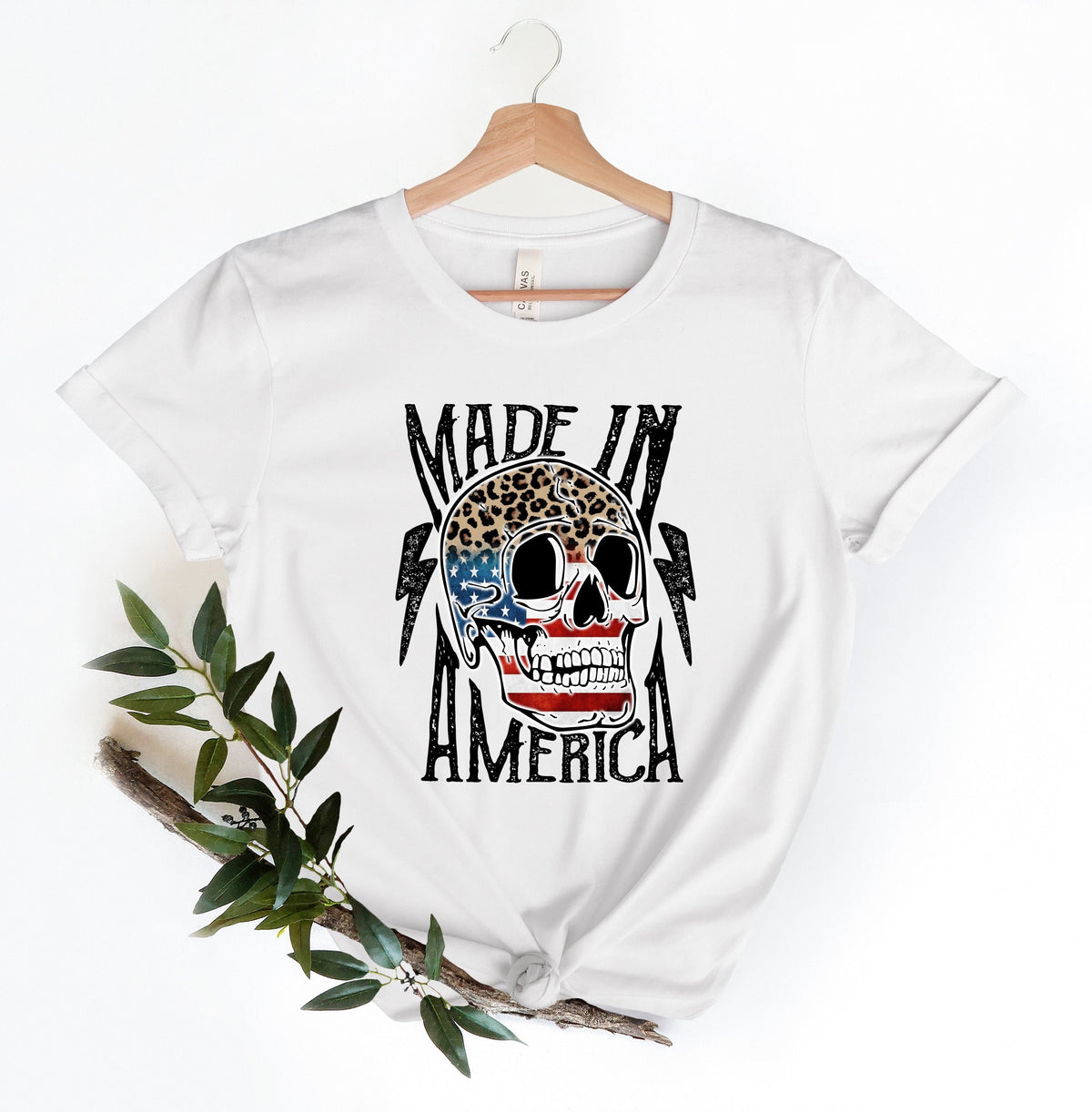 4th of July Skull ShirtFreedom ShirtFourth Of July ShirtPatriotic ShirtIndependence Day ShirtsPatriotic Family ShirtsLeopard Skull Tee Graphic Tee – Everyday Comfort · Great Gift For Fans