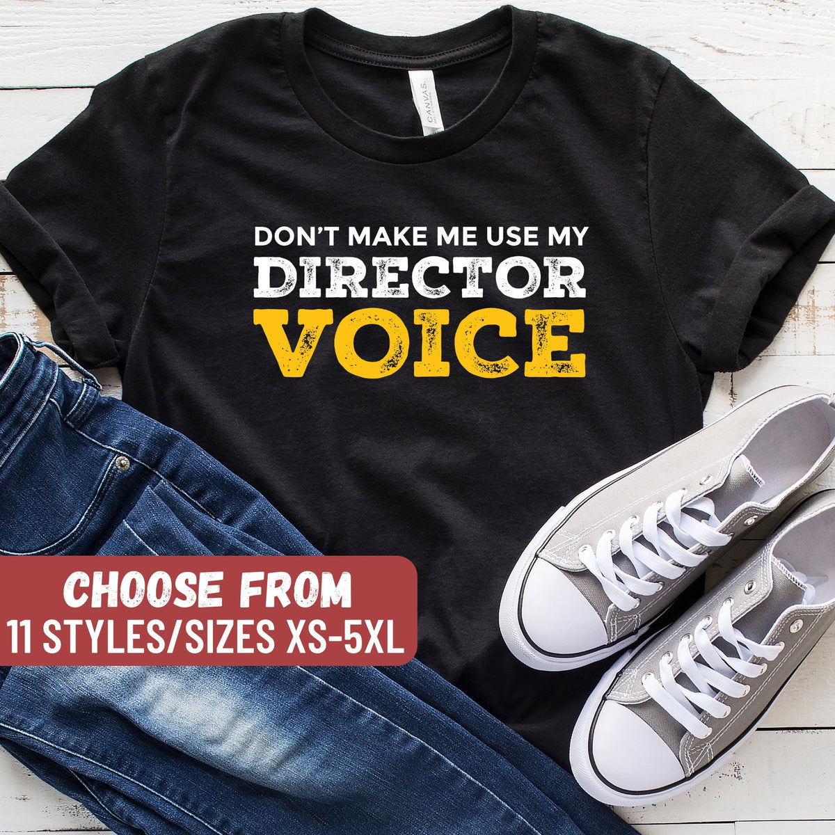 Drama Shirt Drama School Gift Theatre Shirt Theatre Lover Shirt Drama Lover Director Shirt Don39t Make Me Use My Director Voice TShirt Graphic Tee – Everyday Comfort · Great Gift For Fans