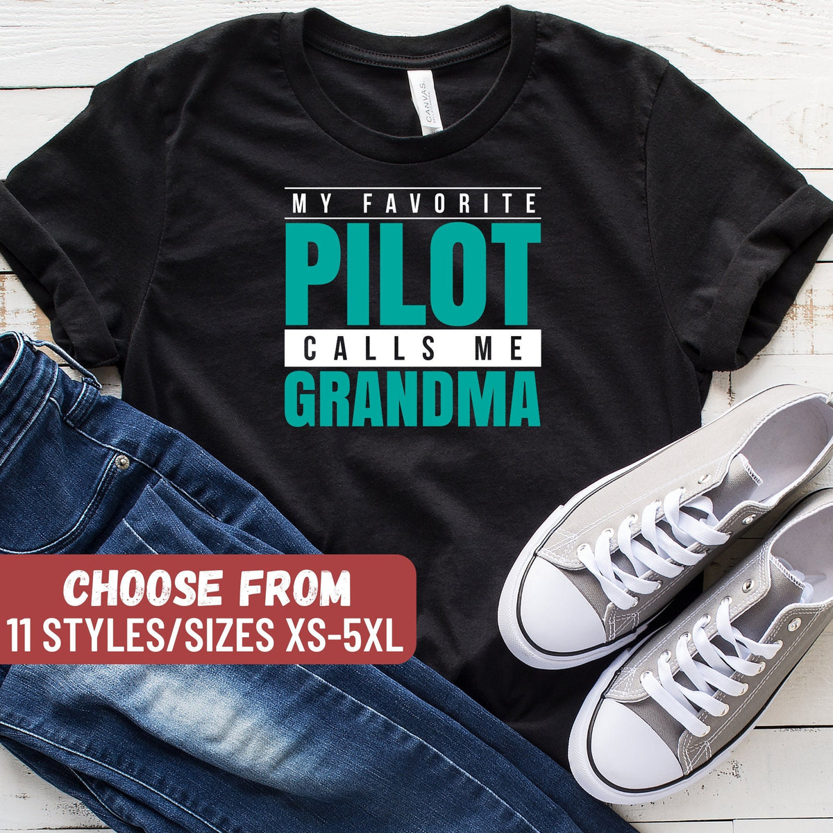 Funny Airplane Shirt Funny Pilot Shirt Pilot Gift Airplanes Shirt Aviation Gift My Favorite Pilot Calls Me Grandma TShirt Graphic Tee – Easygoing Wear · Trending Graphic Apparel