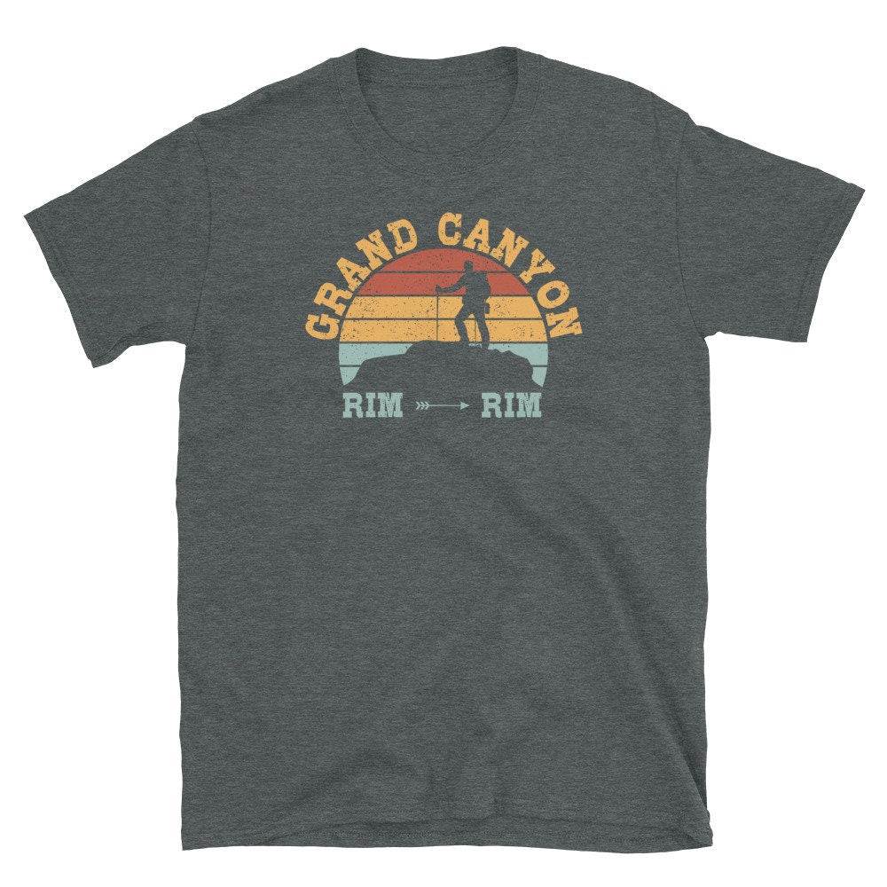 Grand Canyon Hiking Rim To Rim Camper and Hiker Shirt Graphic Tee – Bold Style · Perfect For Daily Wear