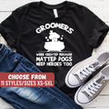 Dog Groomer Shirt Dog Groomer Gift Dog Grooming Shirt Funny Dog Groom Groomers Were Created Because Matted Dogs Need Heroes Too TShirt Graphic Tee – Everyday Comfort · Top Pick For Any Outfit