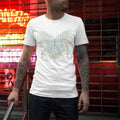 Shipibo Butterfly Men T Shirt Made to order White Graphic Tee – Fan Favorite · Must-Have Style
