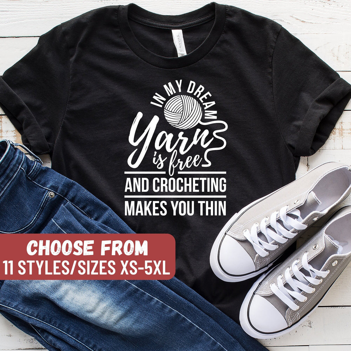 Crochet Shirt Funny Crochet Shirt Gift For Crocheter Crochet Gift Ideas Cute Crochet Shirts Knitting Shirt Knitting Gift Knitting Tee Graphic Tee – Soft Feel · Top Pick For Any Outfit