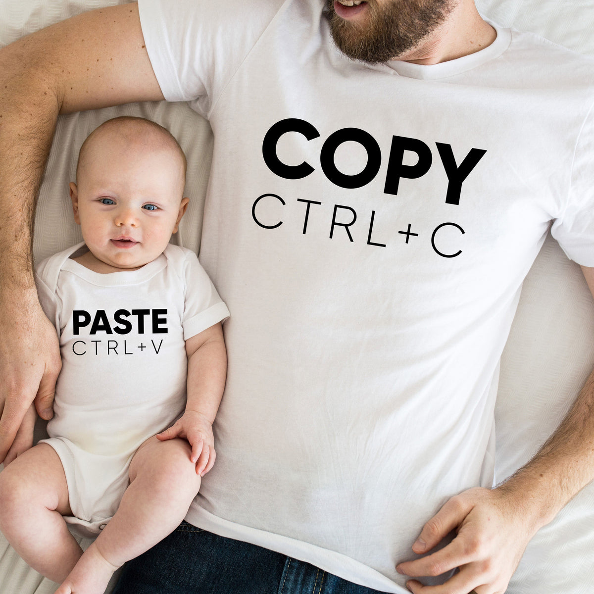 Copy Paste family father daughter ShirtDad and son matching ShirtNew Dad ShirtDad ShirtDaddy ShirtFather39s Day ShirtGift for Dad Graphic Tee – Fan Favorite · High-Quality Print