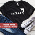Funny Climbing Shirt Gift For Climber Boulder Climbing Mountain Climbing Shirt Bouldering Shirt Rock Climbing Evolution TShirt Graphic Tee – Premium Graphic · Great Gift For Fans