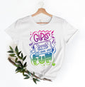 Girls Just Wanna Have Fun Shirt Fun Girls Shirt Colorful Fun Shirt Girls Tee For Women39s T Shirts Girls Trip Shirt Girls Party Shirt Graphic Tee – Bold Style · Perfect For Daily Wear