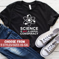Science Teacher Nerd Shirt Biology Shirt Chemistry Shirt Science Gift Funny Science Shirt Science Is Not A Liberal Conspiracy TShirt Graphic Tee – Aesthetic Look · Trending Graphic Apparel