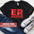 Emergency Room Nurse Shirt Emergency Room Nurse Gift ER Nurse Shirt Emergency Nurse Shirt Emergency Emergency Room ER Nurse TShirt Graphic Tee – Easygoing Wear · Great Gift For Fans