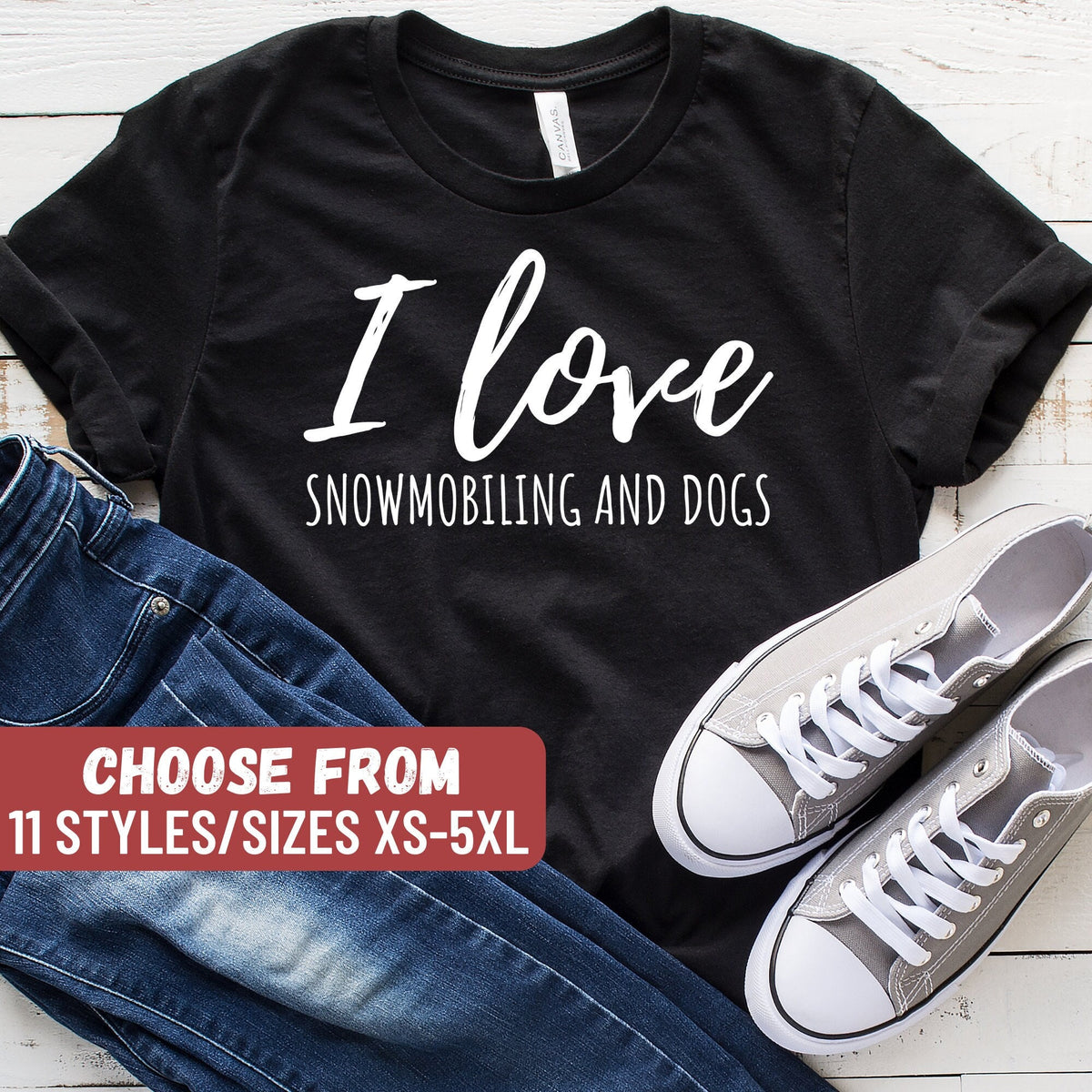 Funny Snowmobile Shirt Snowmobile Gift Snowmobile Lover Snowmobile Rider Snowmobiling Gift I Love Snowmobiling And Dogs TShirt Graphic Tee – Fan Favorite · Great Gift For Fans
