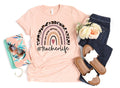 Teacher Life Rainbow Shirt Inspirational Teacher ShirtsTeach love Back To School First Grade Teacher Shirts Teacher Appreciation Shirt Graphic Tee – Feel-Good Design · Perfect For Daily Wear