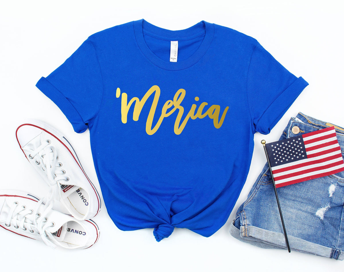 Merica Shirt4th of July 2022 ShirtFreedom ShirtFourth Of July ShirtPatriotic ShirtIndependence Day ShirtsPatriotic Family ShirtsUSA Graphic Tee – Aesthetic Look · Must-Have Style
