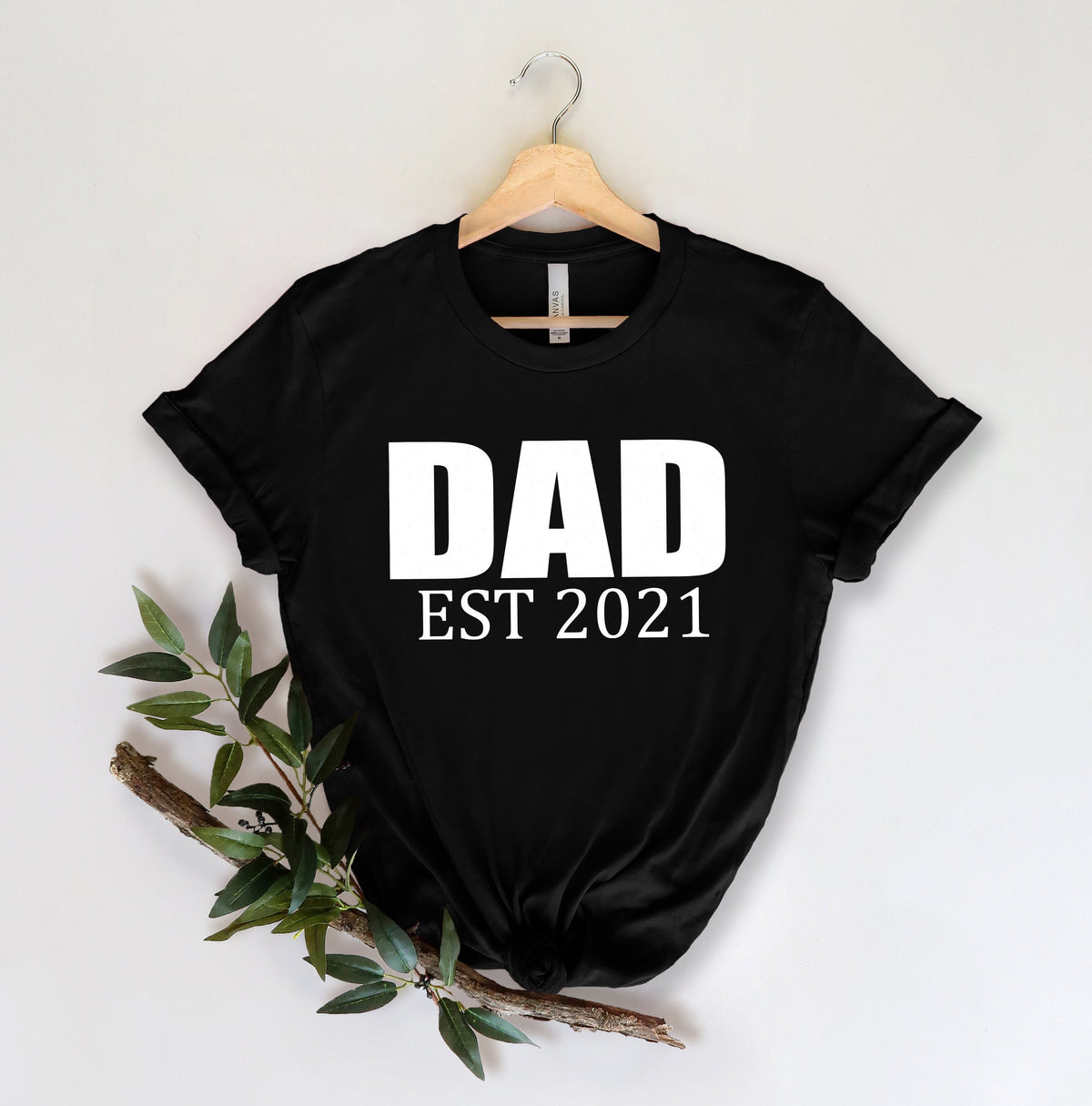 Dad Est 2022 Shirt Cute Dad Shirt New Dad TShirt Gift for Dad Dad Reveal Fathers Day Shirt Dad Est 2022 Shirts For Father Graphic Tee – Soft Feel · Perfect For Daily Wear