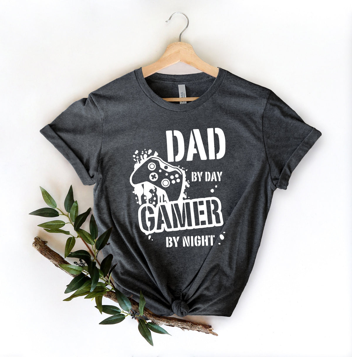 Dad By Day Gamer By Night TShirt Dad Level Unlocked Gamer Shirt Retro Gaming Gift T shirt Father39s Day Gift Funny Daddy Gamer Graphic Tee – Everyday Comfort · Trending Graphic Apparel