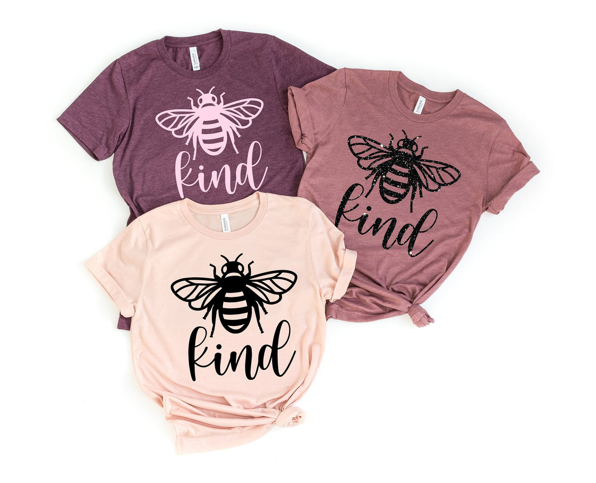 Be Kind Shirt Bee Kind Be Kind Shirt Mom Life Mom Tee Graphic Tee Happiness Matters Be Nice Honey Bee Kindness Matters Positive T Graphic Tee – Bold Style · Trending Graphic Apparel