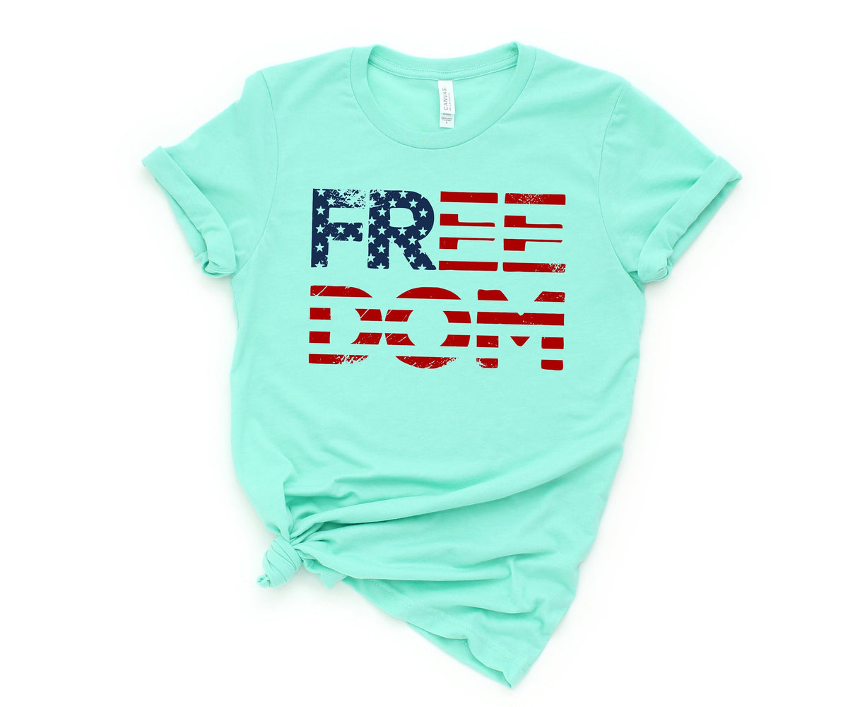 4th of July Freedom USA ShirtFreedom ShirtFourth Of July ShirtPatriotic ShirtIndependence Day ShirtsPatriotic Family Shirts Graphic Tee – Feel-Good Design · Top Pick For Any Outfit