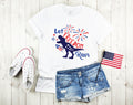 Let Freedom Rawr Shirt Dinosaur Shirt Saurus Rex Shirt 4th of July Shirt Independence Day Shirt 4th of July Gift Independence Day Gift Graphic Tee – Warm & Stylish · High-Quality Print