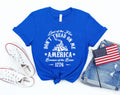 America Land of Free Shirt 4th of July Shirt America Shirt Land of the Free America Because of the Brave Shirt Fourth of July Shirt Graphic Tee – Feel-Good Design · High-Quality Print