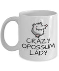 Funny Opossum Mug Opossum Gift Possum Gift Opossum Lover Gift Crazy Opossum Lady Graphic Tee – Fan Favorite · Must-Have Style