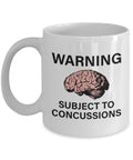 Concussion Gift Concussion Mug Head Injury Gift Concussion Recovery Get Well Gift Subject To Concussions Graphic Tee – Fan Favorite · High-Quality Print