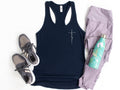Christian Tank Tops Religious Racerback Tank Top Faith Tank Top Spiritual Shirt Gift For Christian Vertical Cross Tank Woman Tank Top Tank Top – Aesthetic Look · Trending Graphic Apparel