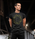 Square in a Circle Men T Shirt Made to order Choice of Colours Graphic Tee – Aesthetic Look · High-Quality Print