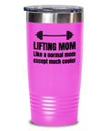 Weight Lifting Mother Gift Lifting Mom Tumbler Mother39s Day or Birthday Gym Mom Fitness Mom Graphic Tee – Bold Style · Trending Graphic Apparel