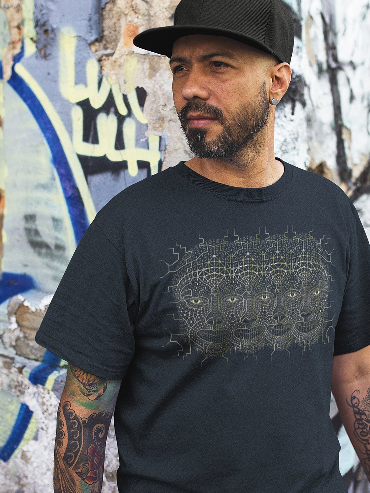 Psychedelic t shirt ayahuasca inspired trippy shirt 4th DIMENSION NAVY BLUE Psychedelic Shirt Festival Shirt Burning Man Men Graphic Tee – Fan Favorite · Top Pick For Any Outfit