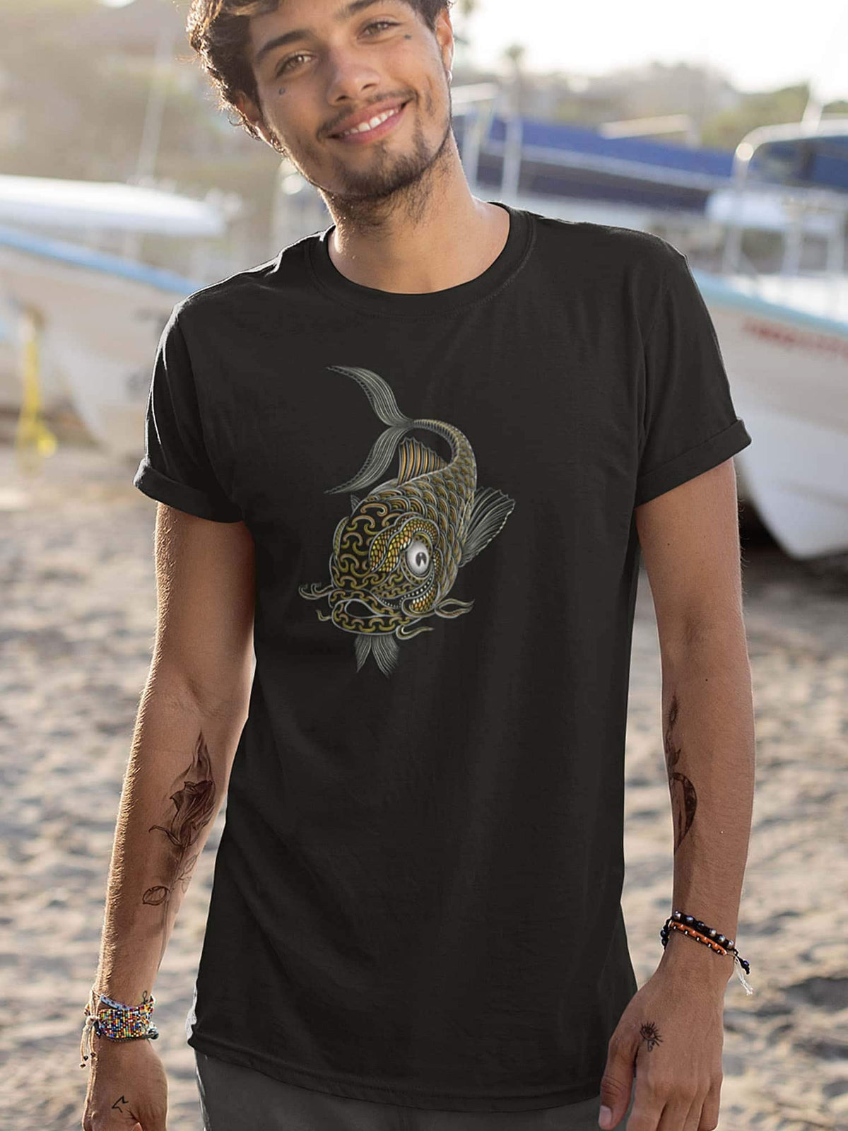 ShtotaKoy Made To Order Men T Shirt Black Graphic Tee – Aesthetic Look · Great Gift For Fans