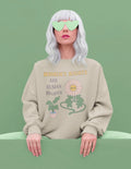 Women39s Rights are Human Rights Retro Inspired Flower Sweatshirt Cute Plant Sweatshirt Feminist Equal Healthcare Activism Sweatshirt Sweatshirt – Feel-Good Design · Perfect For Daily Wear