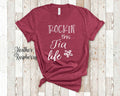 Rockin39 This Tia Life Aunt Tshirt Mexican Spain Spanish Gift Idea for Mother39s Day Birthday Christmas or Pregnancy Reveal Announcement Graphic Tee – Aesthetic Look · Must-Have Style