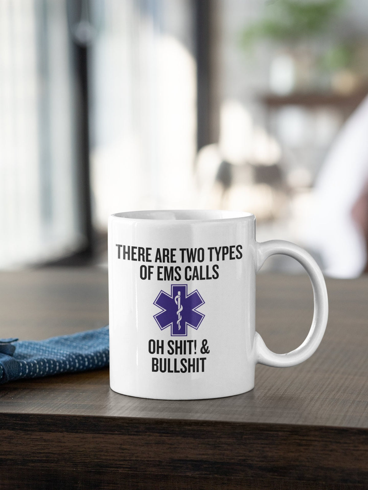 Paramedic Coffee Mug EMT Gift Idea Types Of EMS Calls Medical Staff Mug Ambulance Medical Technician Graphic Tee – Feel-Good Design · Perfect For Daily Wear